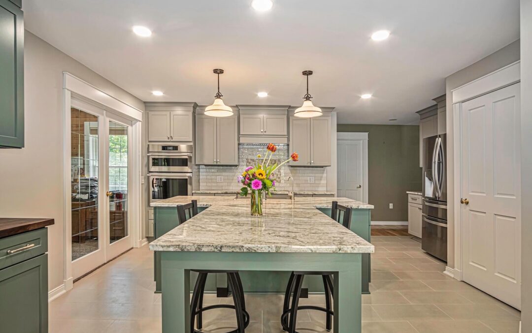 Allendale home renovation - kitchen area