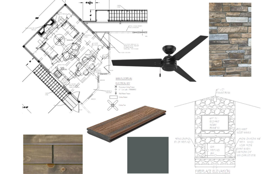 design plan Byron Center Covered Retreat